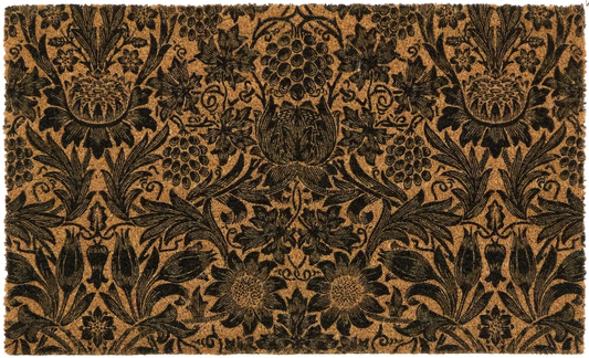 HR M Dørmatte i kokos - Morris & Co - "Sunflower"